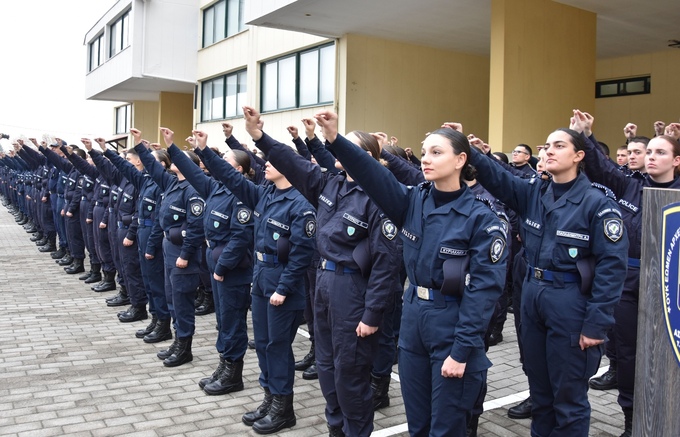 Ορκίστηκαν 266 νέοι Δόκιμοι Αστυφύλακες στη Νάουσα